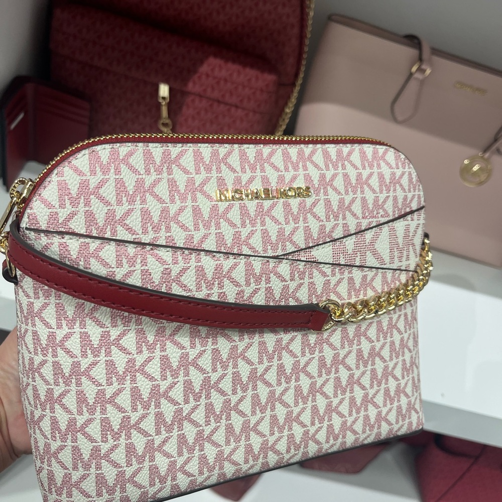 Michael Kors MD Cherry Multi Dome Crossbody - Picture 2 of 11